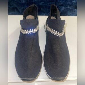 Jimmy Choo Verona Knit Embellished Sneakers